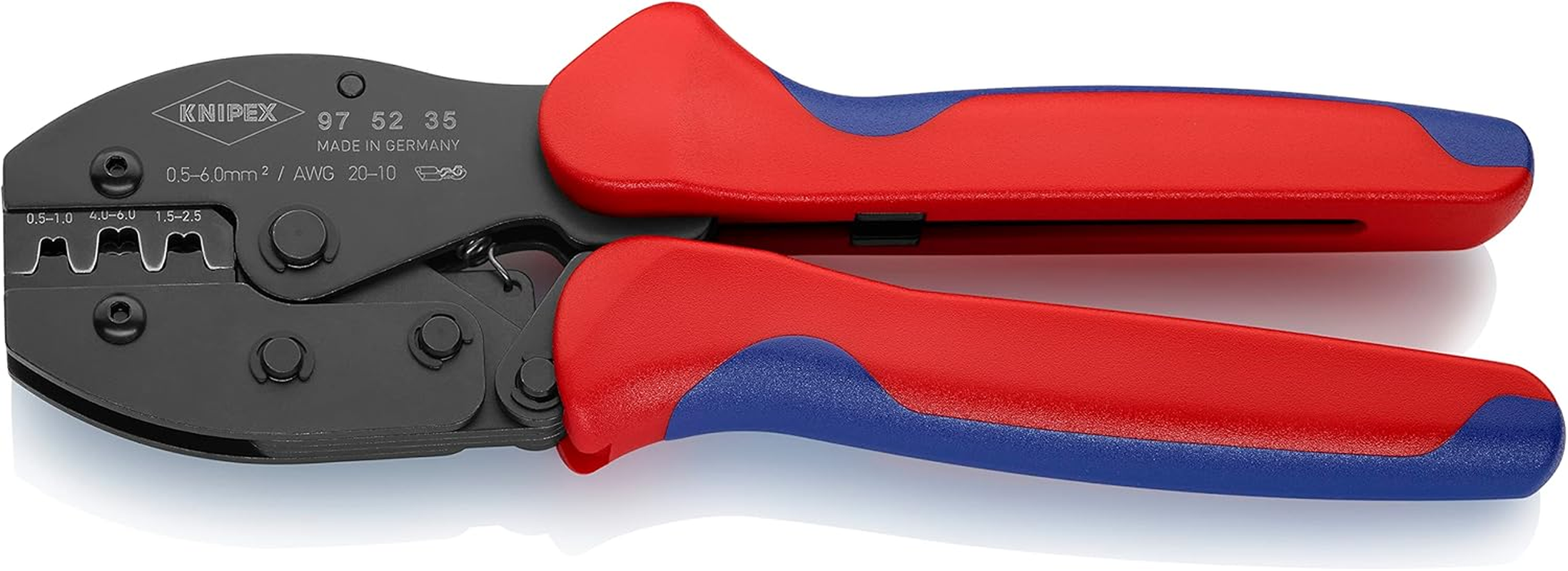 Knipex 97 52 35 SB Preciforce Crimping Plier, 220 Mm Length image number 1