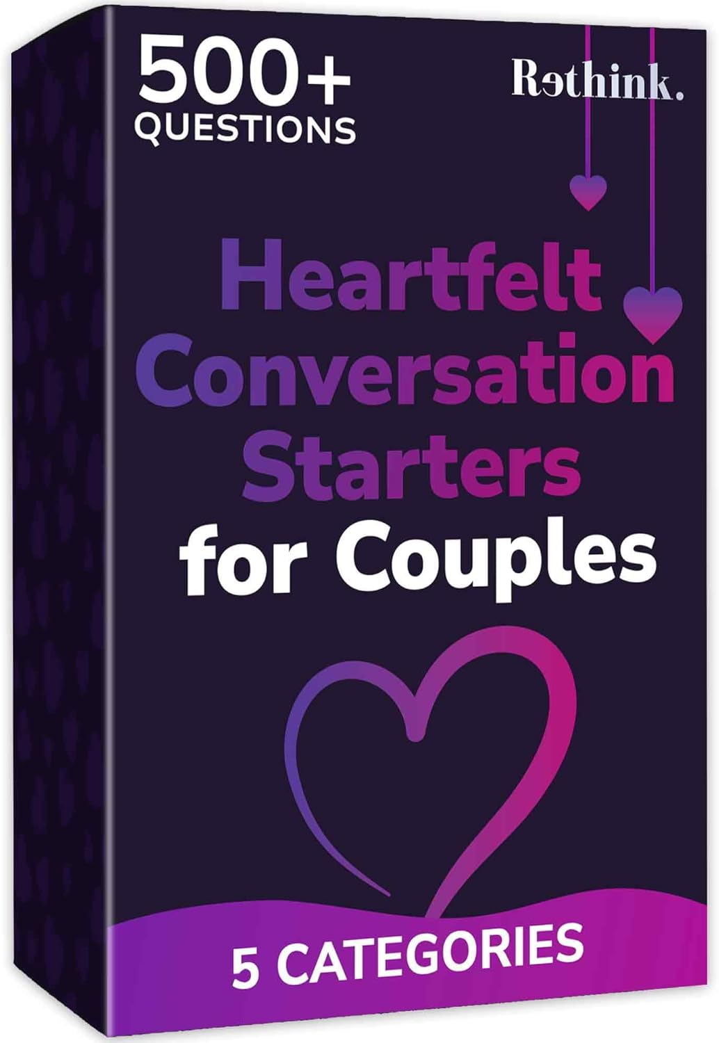 QUOKKA Conversation Cards for Couples Game - Know Me Better Questions for Couples - Wedding Gift | Relationship Connection - Date Night Cards for Married Husband & Wife image number 2