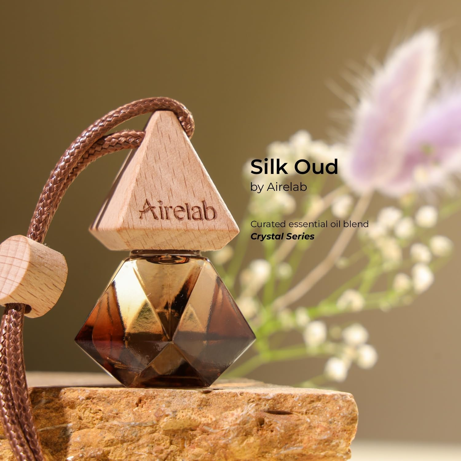 Car Air Freshener &ndash; Inspired by L.Vitton Ombr&eacute; Nomad, Luxury Long Lasting Essential Oil Diffuser for Car Interior, Natural Odour Eliminator, Premium Unisex Car Perfume, Safe for Kids & Pets image number 2