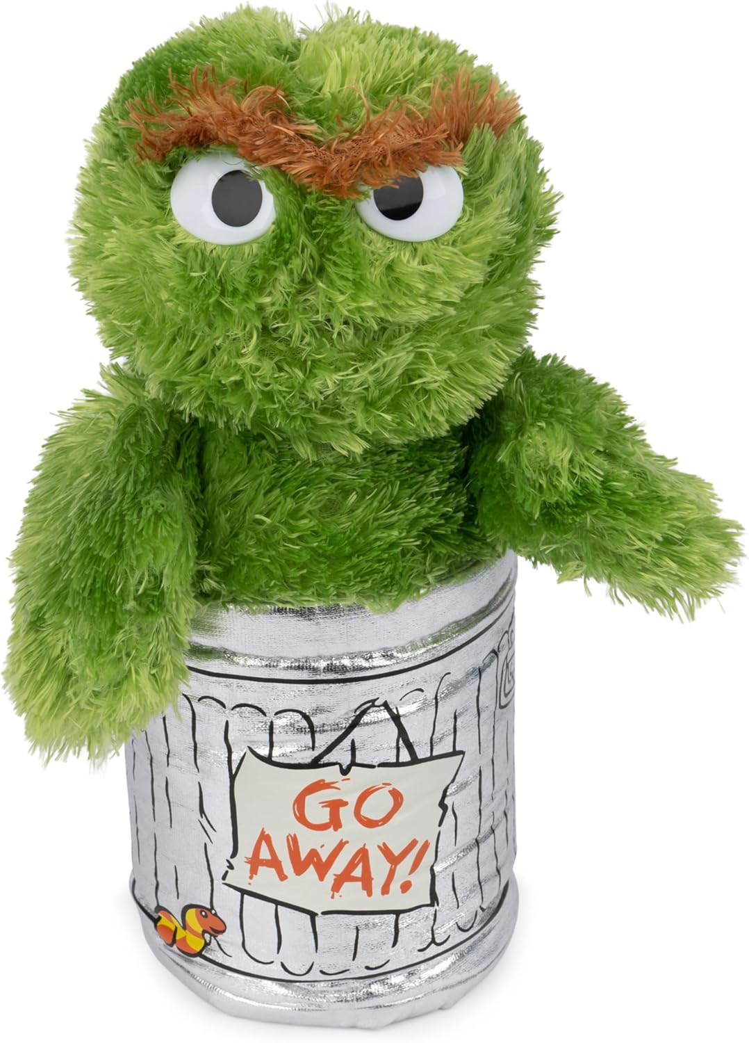 Sesame Street 75860 Oscar the Grouch Soft Toy 25Cm Stuffed Plush Toy, 25 X 10 X 10Cm image number 6