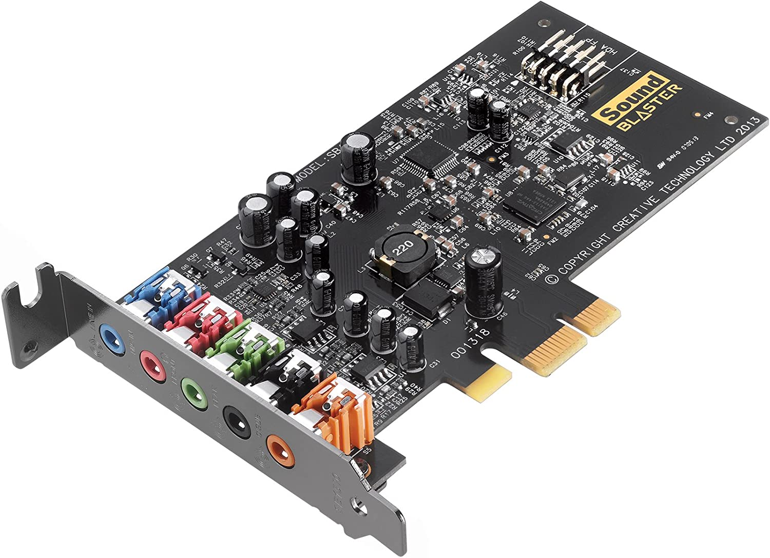 Creative Sound Blaster Audigy FX 5.1 Pcie Sound Card with SBX Pro Studio image number 5