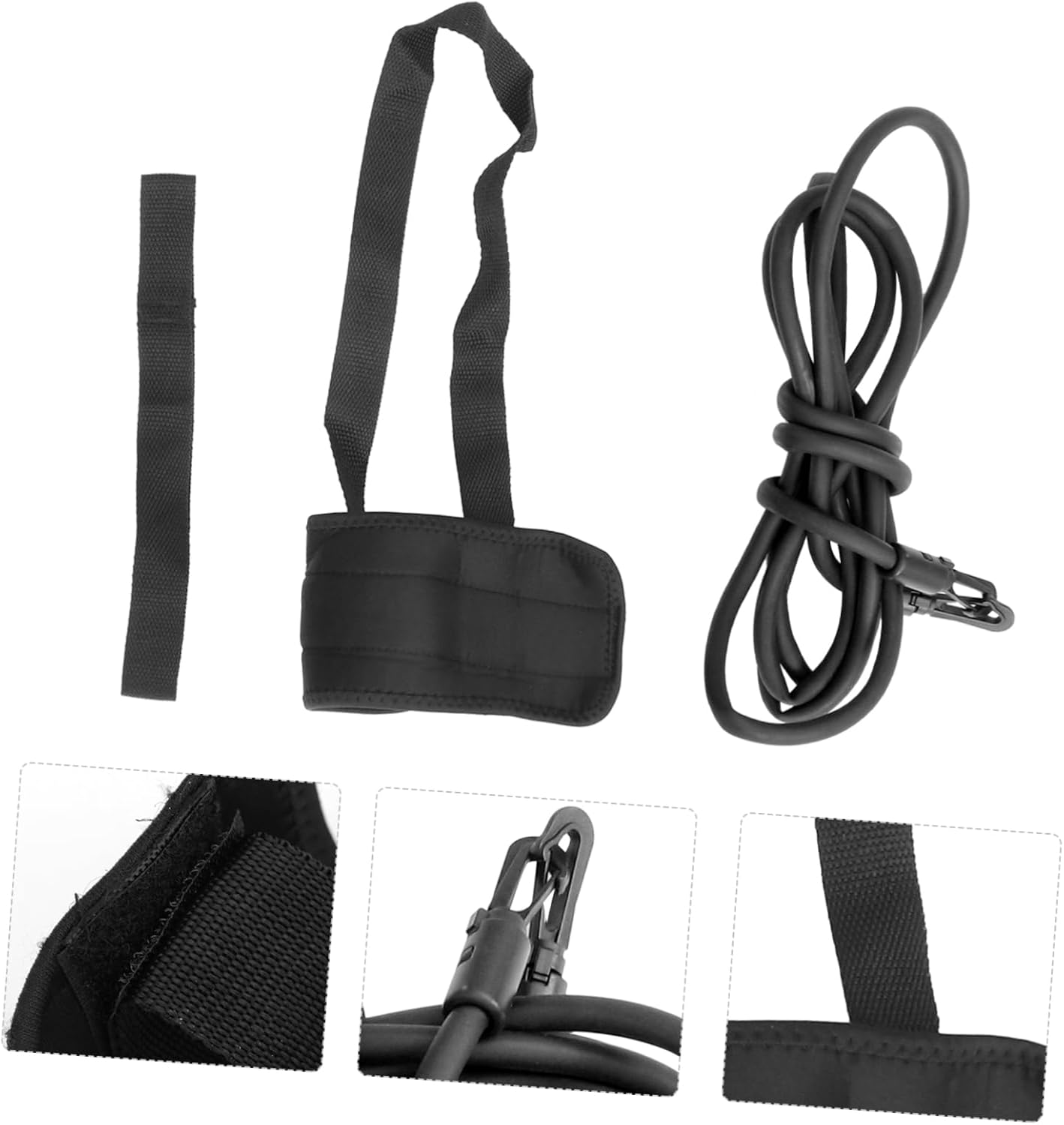 Ankle Strap Resistance Band Swimming Training Belt Adjustable Straps for Adults Boys and Girls Neoprene Comfort for Pool Exercises image number 2