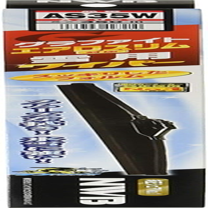 NWB AS35W Graphite Aero Slim Compatible Snow Wiper for Cars, 13.8 Inches (350 Mm) image number 2