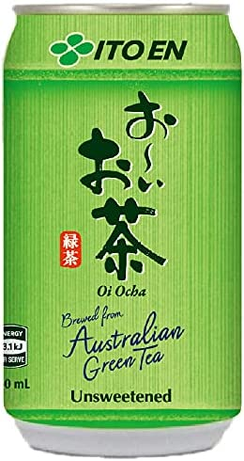 ITO EN - Oi Ocha, Unsweetened Green Tea Brewed from Australian Tea Leaves, 24&times;340Ml