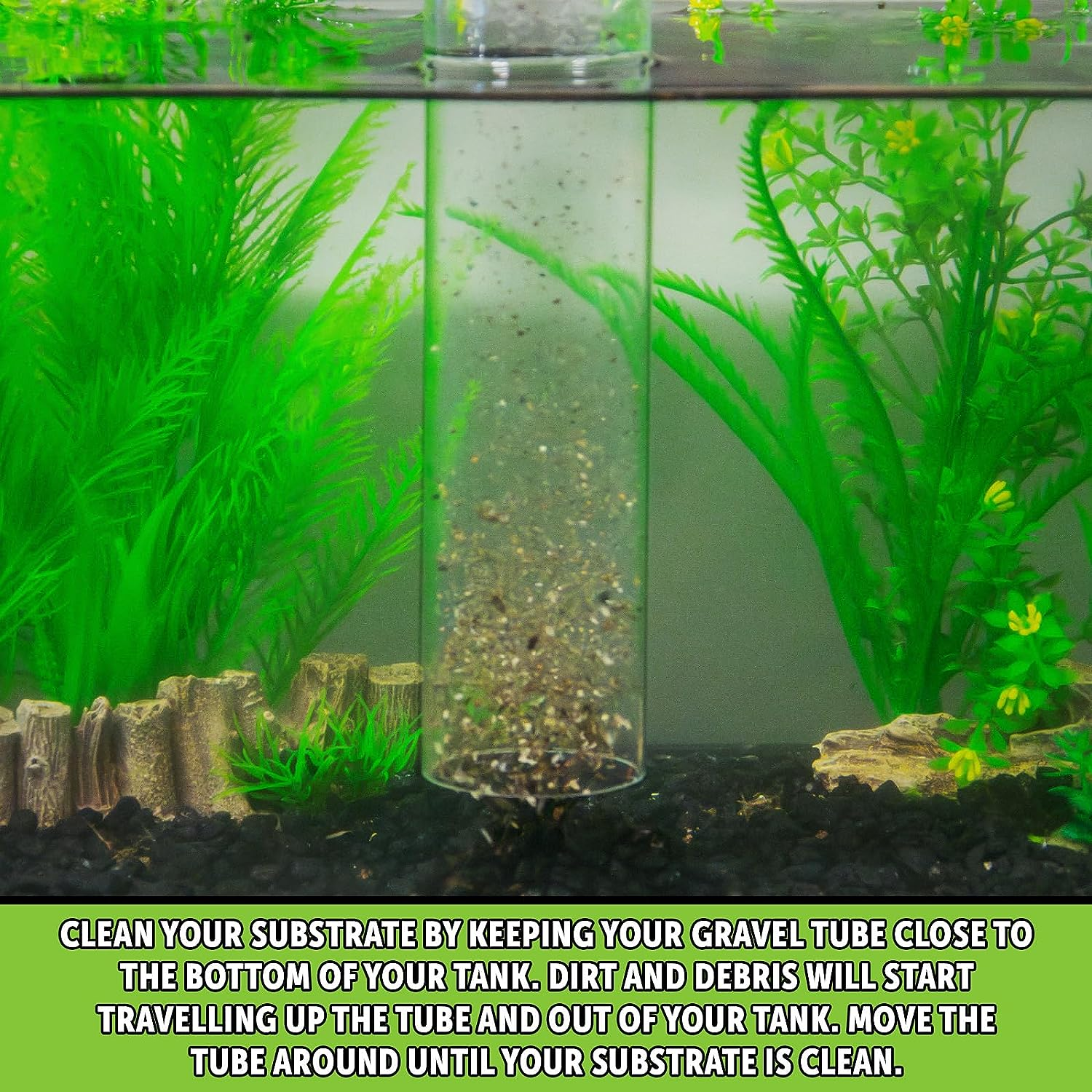 Python 940023 No Spill Clean and Fill Aquarium Maintenance System, 50-Feet image number 4