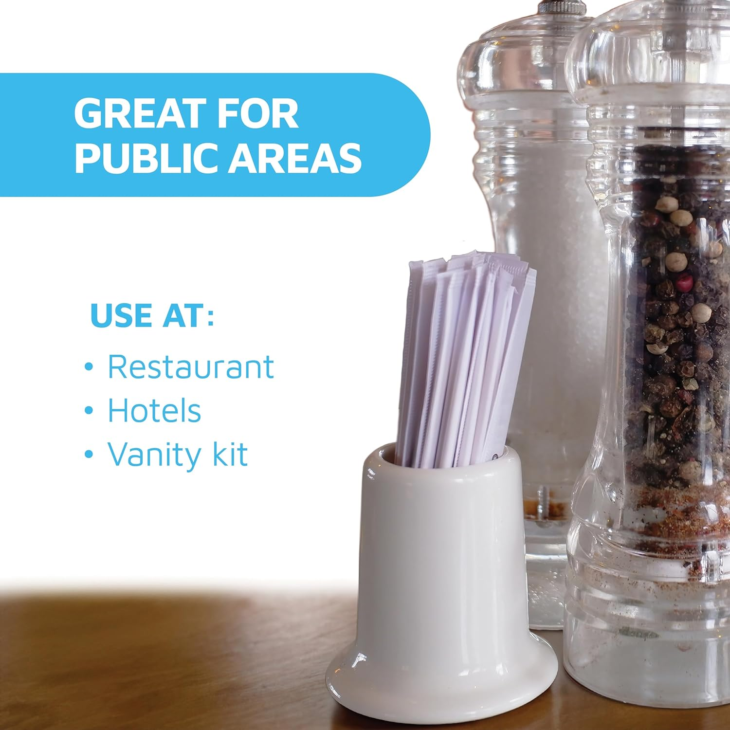 Montopack Bamboo Wooden Toothpicks (Individually Paper Wrapped - 1000 Pieces)