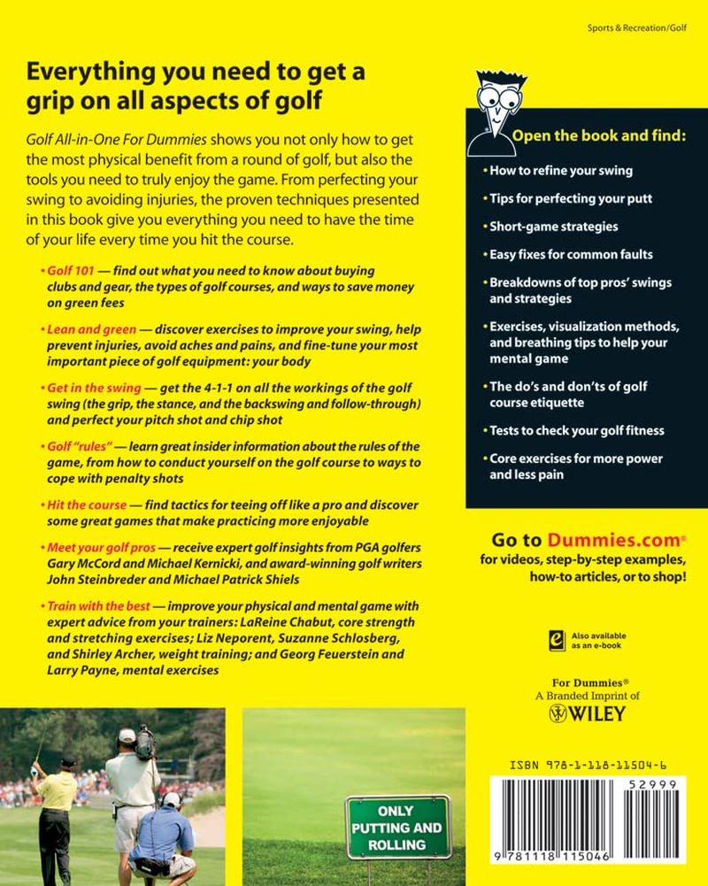 Golf All-In-One for Dummies image number 2
