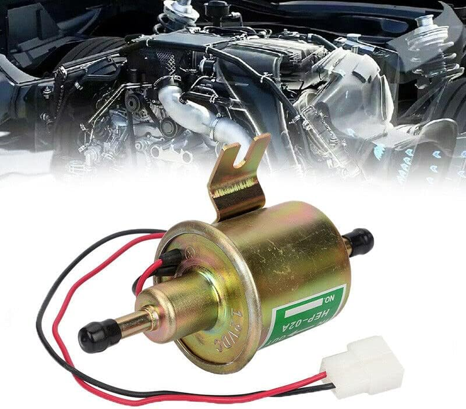 New Universal 12V Electric Fuel Pump Inline Diesel Petrol Low Pressure - Low Pressure Inline Diesel Petrol Pump, Efficient 70 L/H Flow, Ideal for Ars & Machinery, Model HEP-02A image number 6