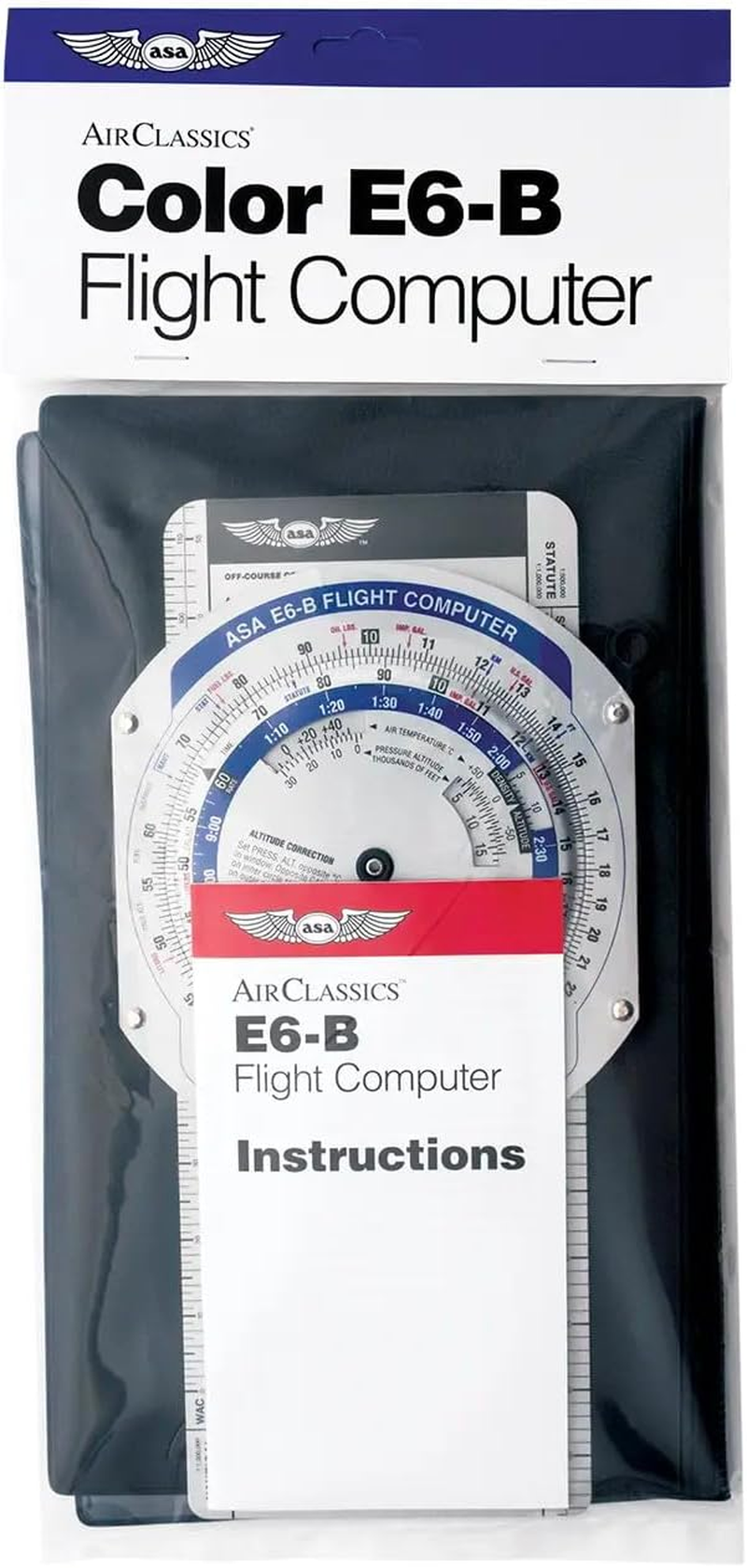 ASA Color E6B Flight Computer (ASA-E6B-COLOR) image number 1