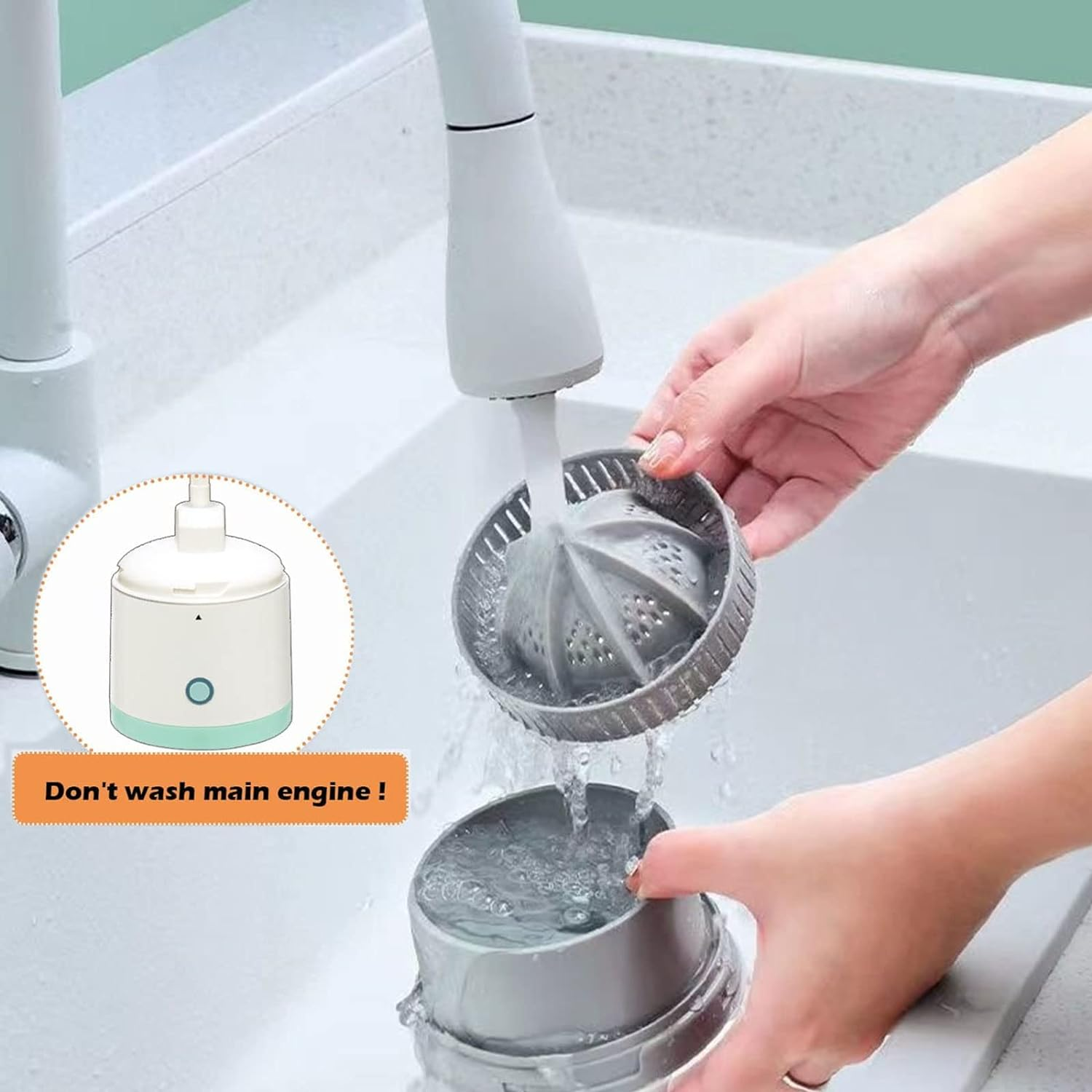 Citrus Juicer,Fruit Press,Hands-Free Portable USB Charging Powerful Fruit Squeezer Suitable for Citrus Fruits Apple and Pear image number 3