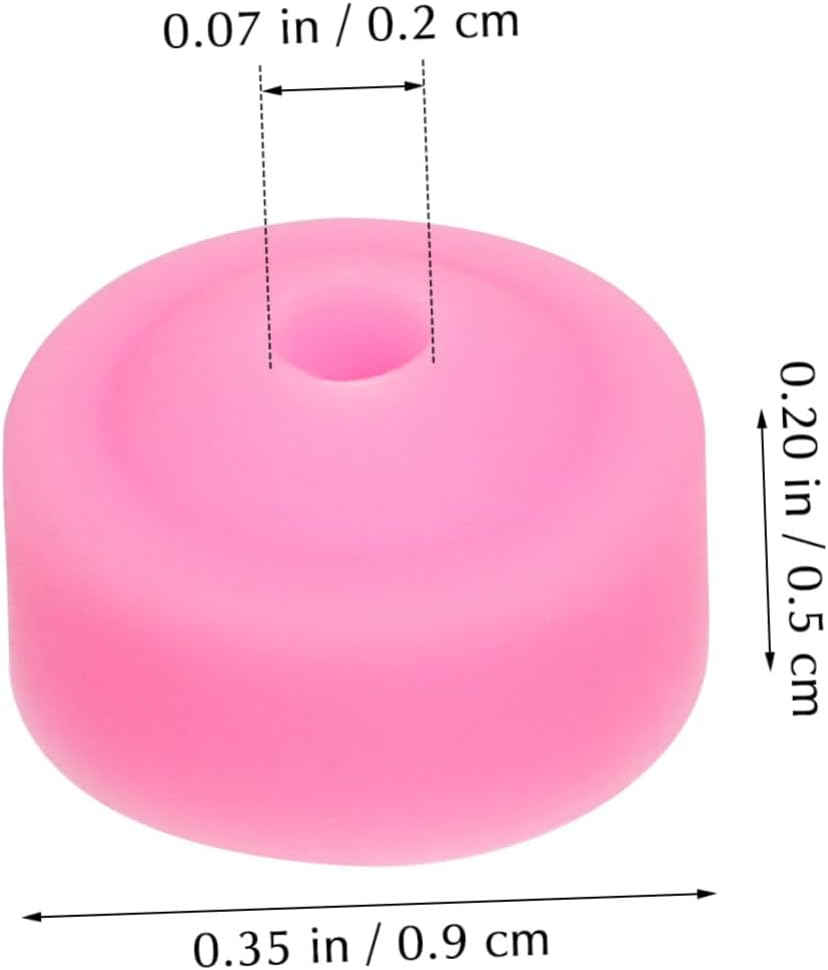 10Pcs Nail Drill Bit Dust Covers for Manicure Machines Reusable Protective Caps Secure Fit for Nail Art Tools Files Buffers and Cuticle Pushers Easy to Clean image number 1