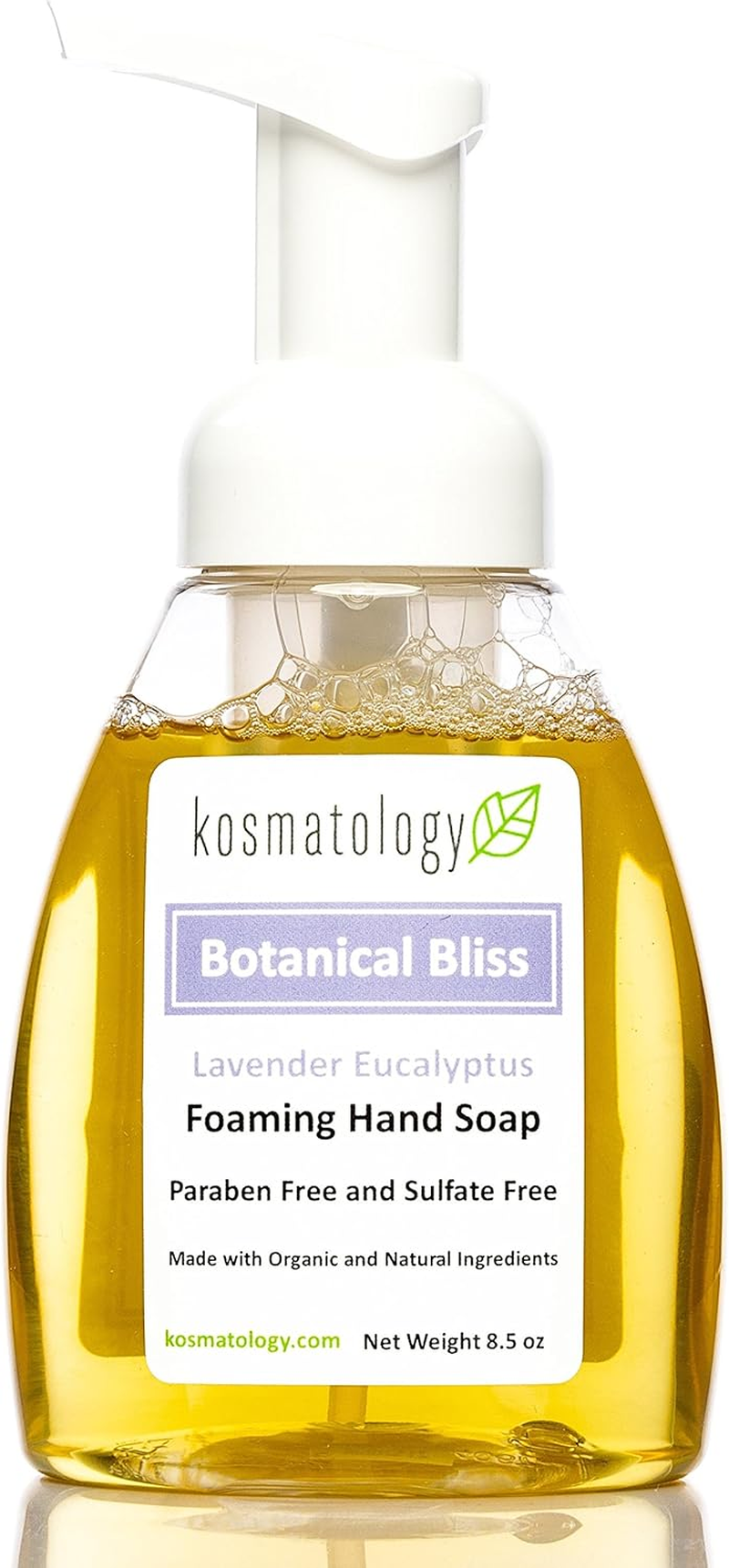 Kosmatology - Botanical Bliss Foaming Hand Soap Lavender Eucalyptus - 8.5 Oz. image number 1