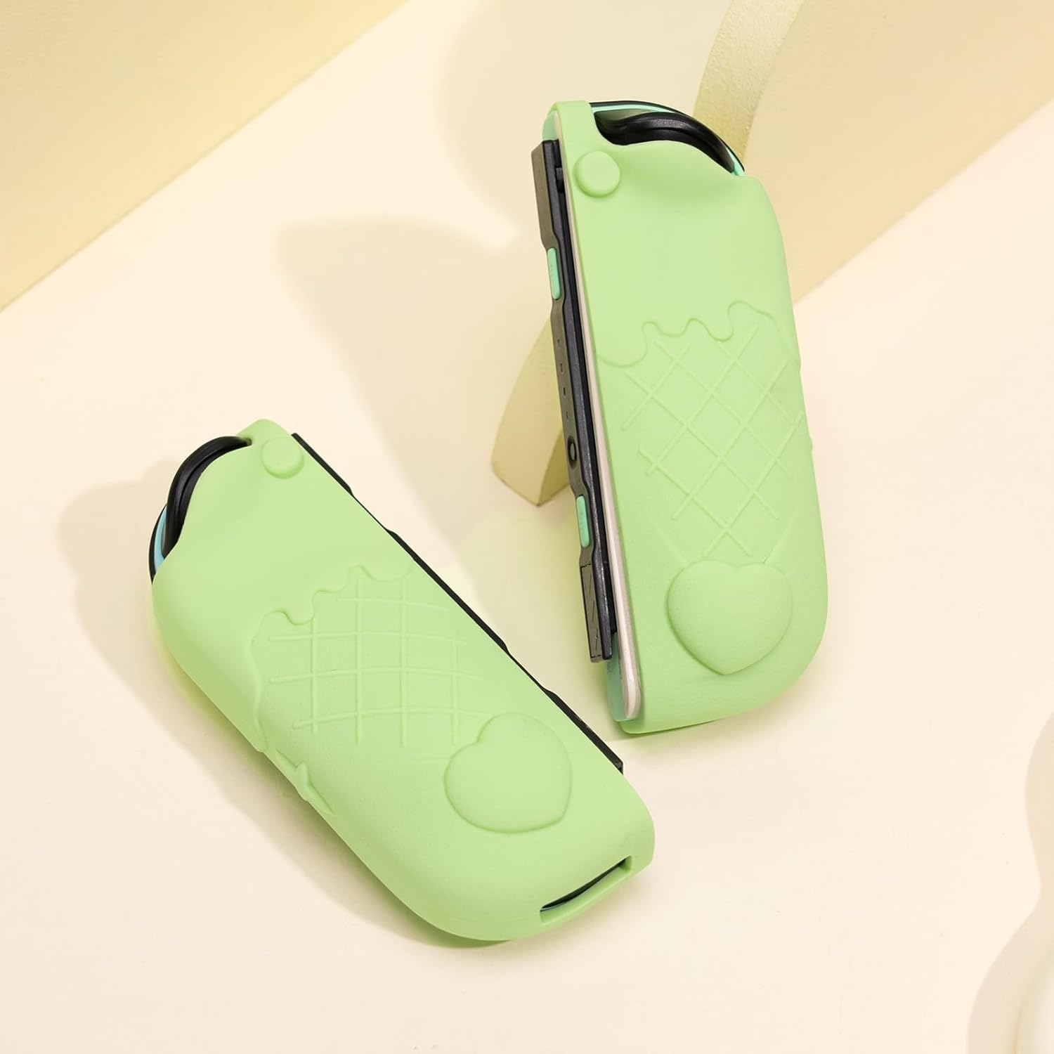 Switch Game Console Controller Skin,Soft Silicone Protective Cover Case,Cute Anti-Scratch Protective Case for Switch/Oled Joystick Controllers image number 6