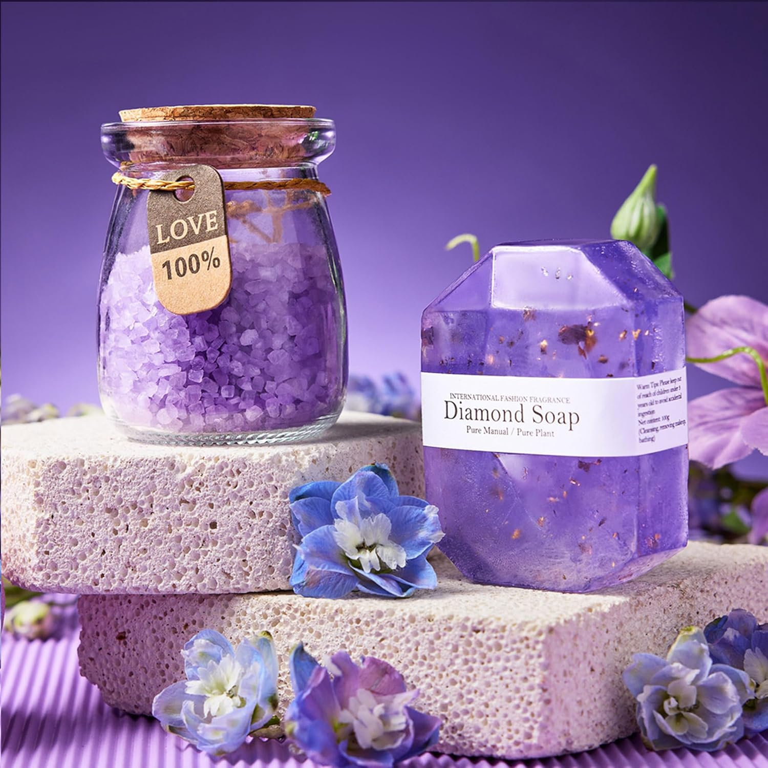 Teacher Gifts for Women, Teacher Appreciation Gifts, Teacher Gifts for Easter Valentines Day Mothers Day Thanksgiving Christmas, Back to School Gift for Teacher - Unique Lavender Spa Basket Set image number 2