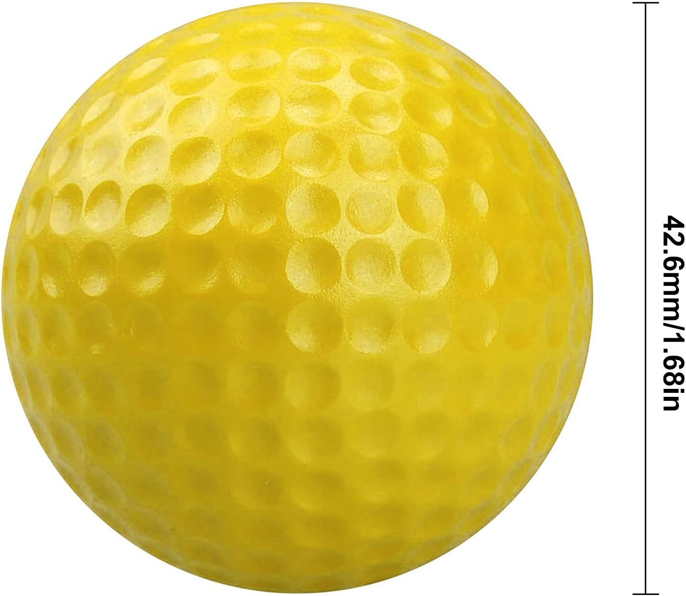 18 Pcs Practice Foam Golf Balls,Foam Practice Balls Light Soft Elastic Training Multifunction Sport Balls,Indoor Outdoor Training Aid Balls,Soft Practice Balls for Backyard - Blue image number 7