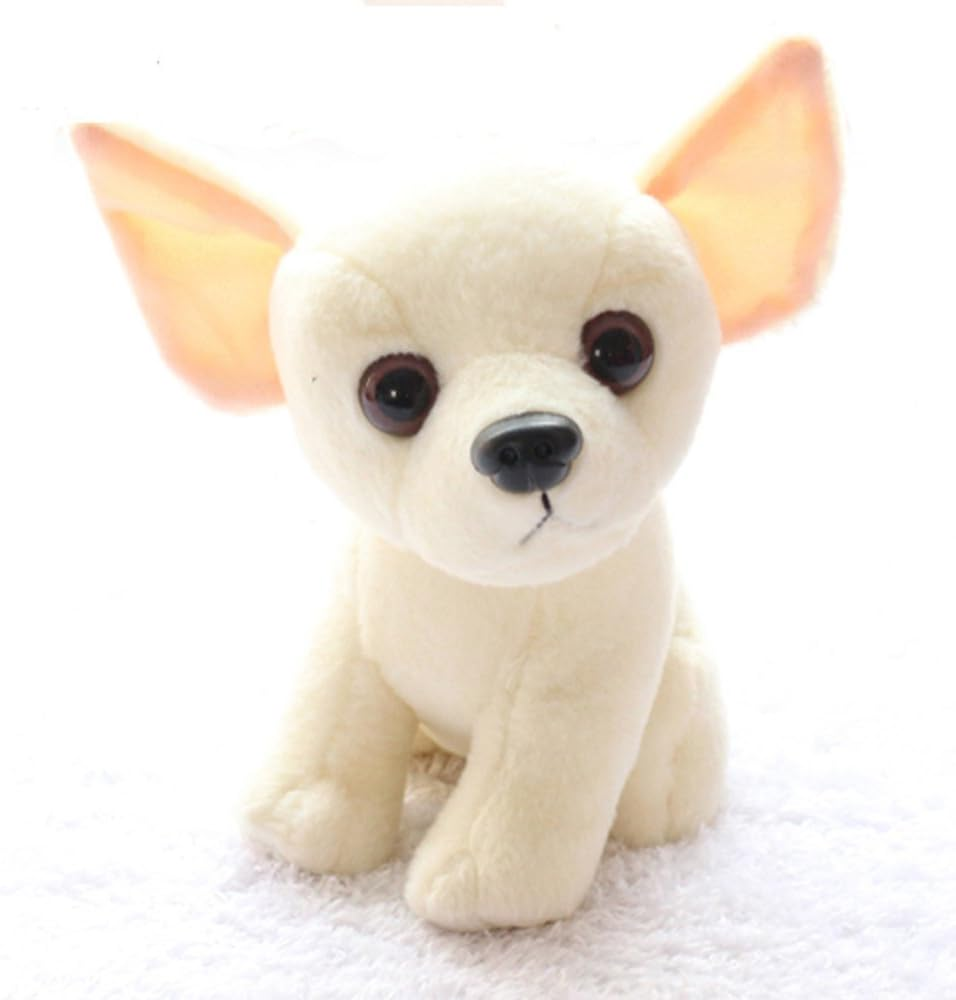 Stuffed Chihuahua Dog Puppy Toy Realistic Stuffed Animals by I-BEST