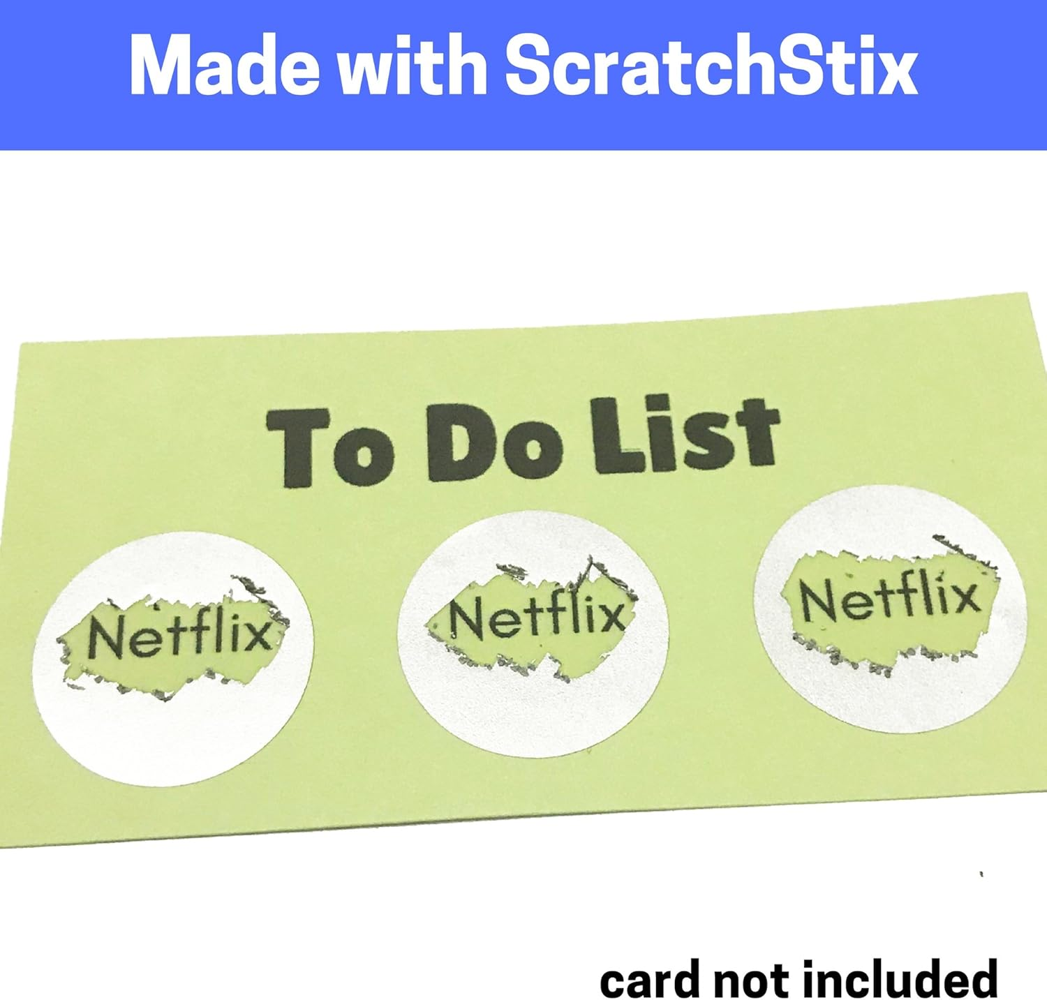 150 Stickers, 2.5 Cm Scratch off Shiny Holographic image number 5