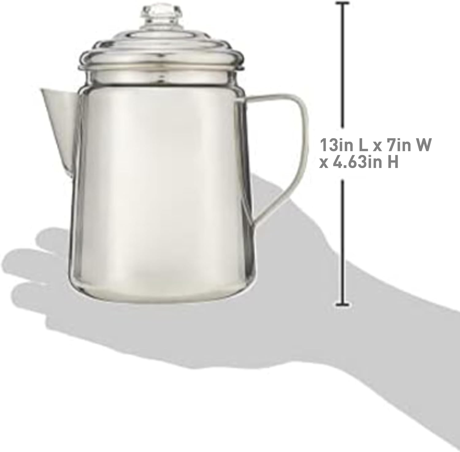 Coleman 12 Cup Stainless Steel Percolator image number 2