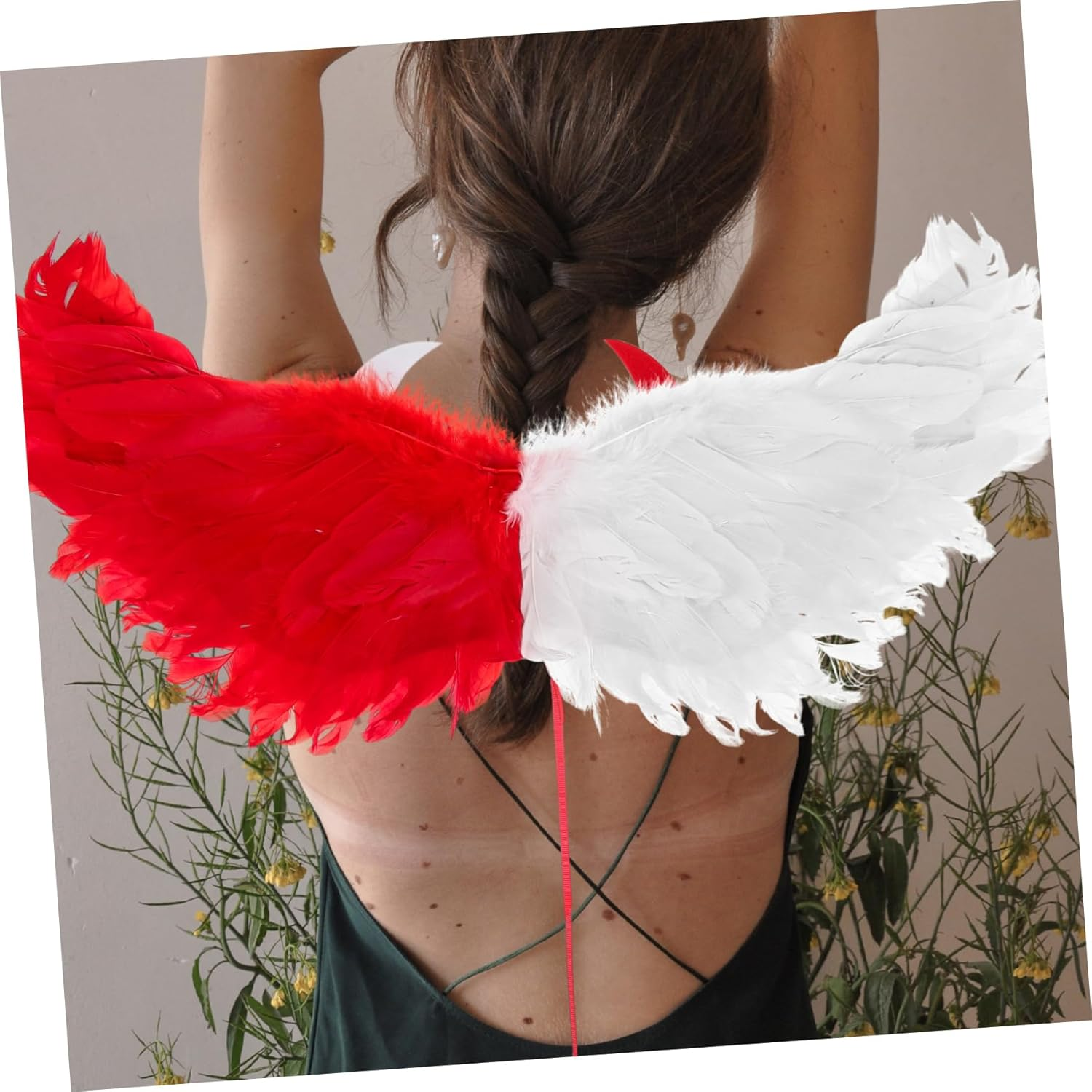 CHILDWEET 1 Set Halloween Costumes Wing Costume Party Wing Prop Party Costume Wing Prop Wing for Masquerade Wing Prop for Masquerade Wing Prop for Halloween Cosplay Headband image number 6