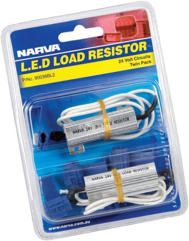 Narva 24V 21W LED Load Resistor 2-Pieces Blister Pack image number 1