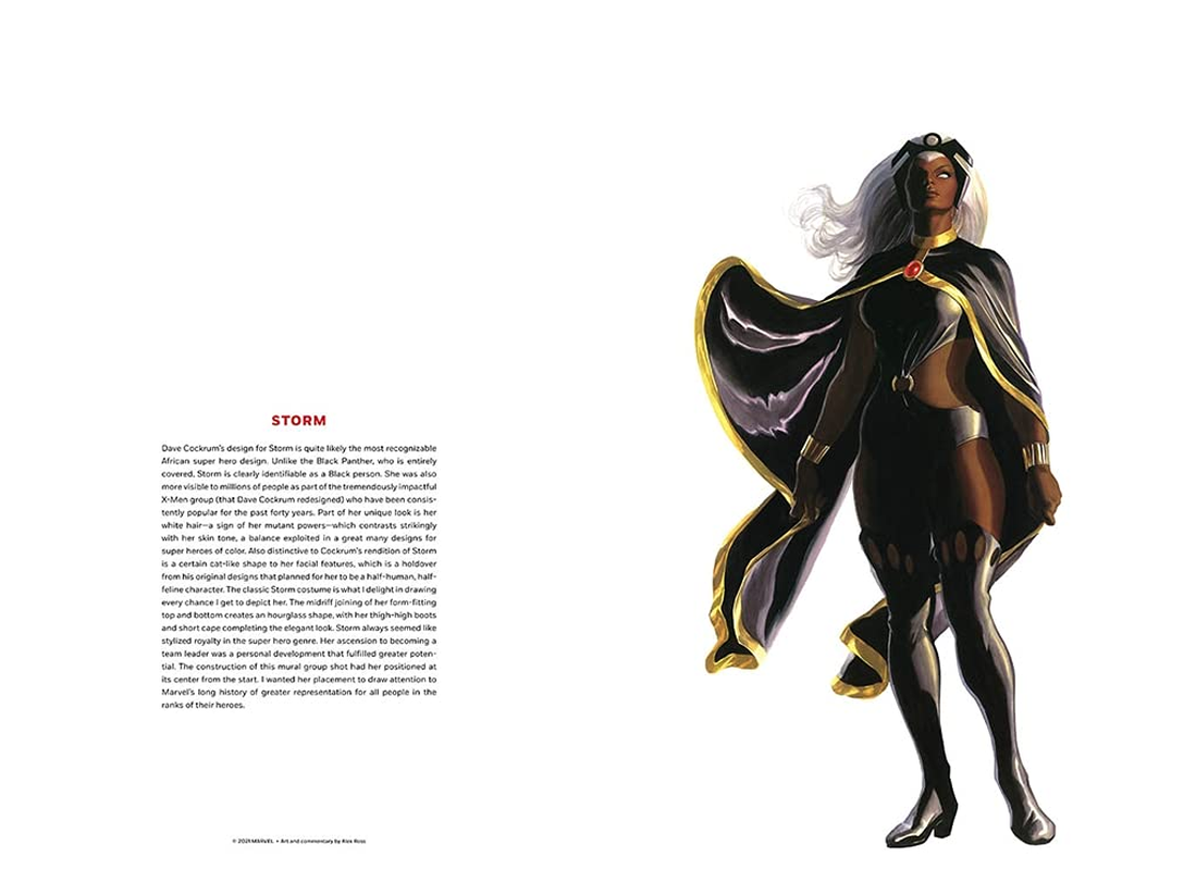 Alex Ross Marvel Comics Poster Book