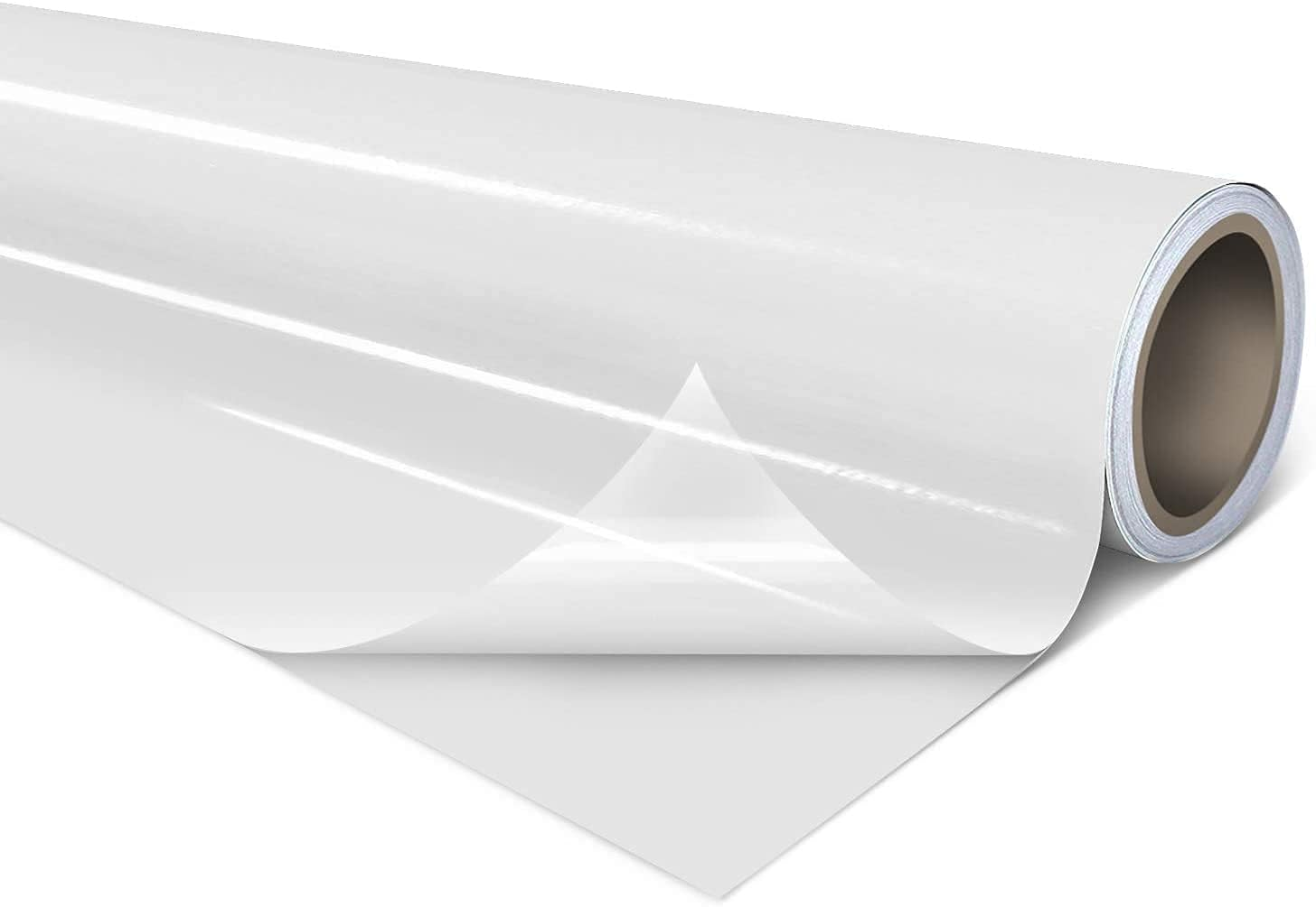 Vvivid Clear Lamination Vinyl Roll for Die-Cutter and Vinyl Plotter 12" X 54" 2-Roll Pack Matte Finish image number 1