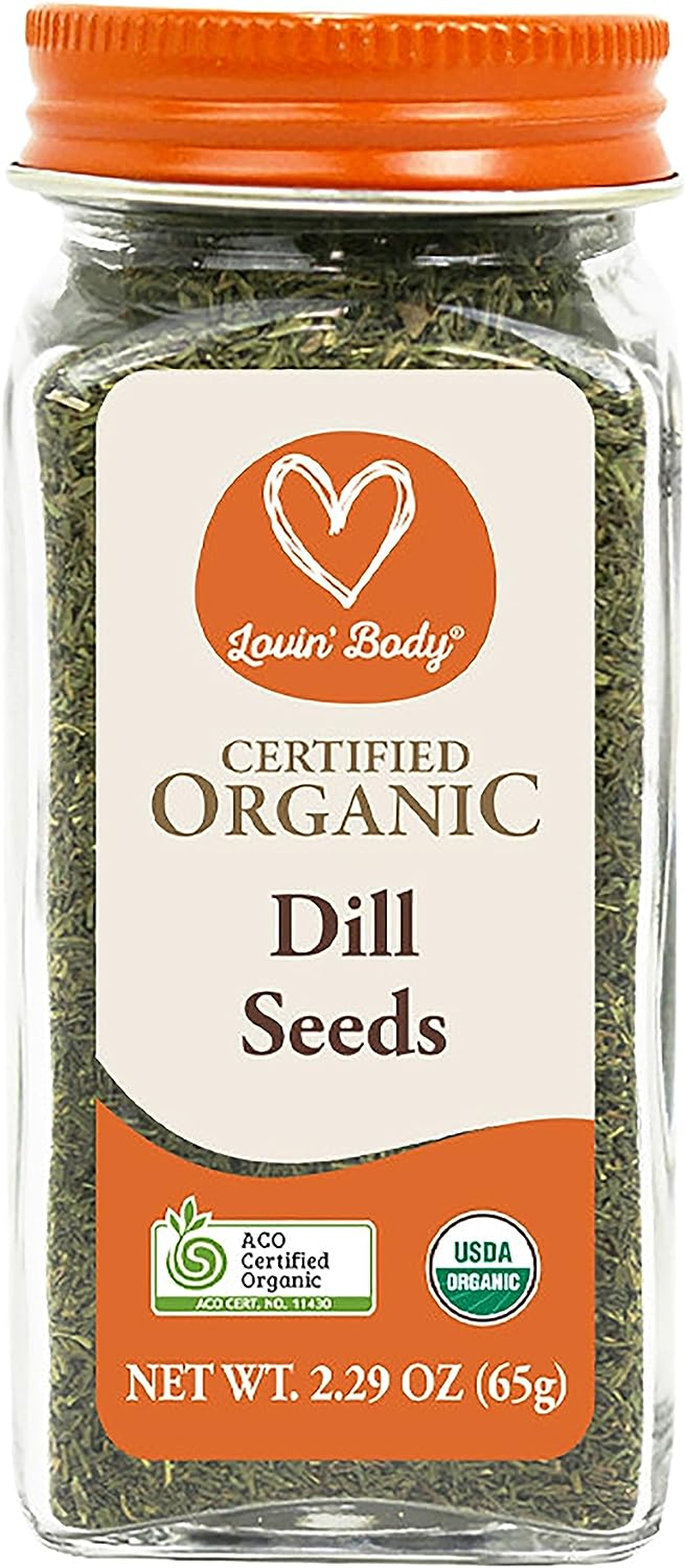 Lovin' Body Organic Dill Seeds 65G