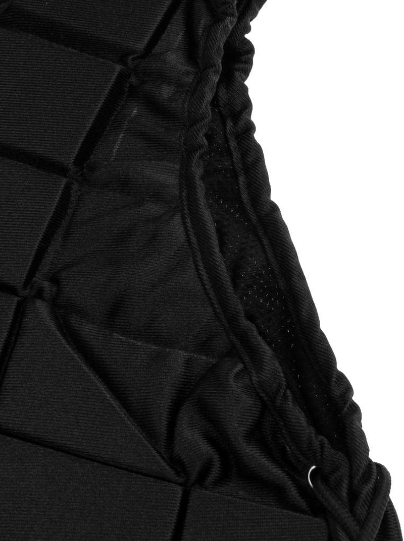 Black EVA Padded Equestrian Horse Riding Vest Protector, Women S image number 3