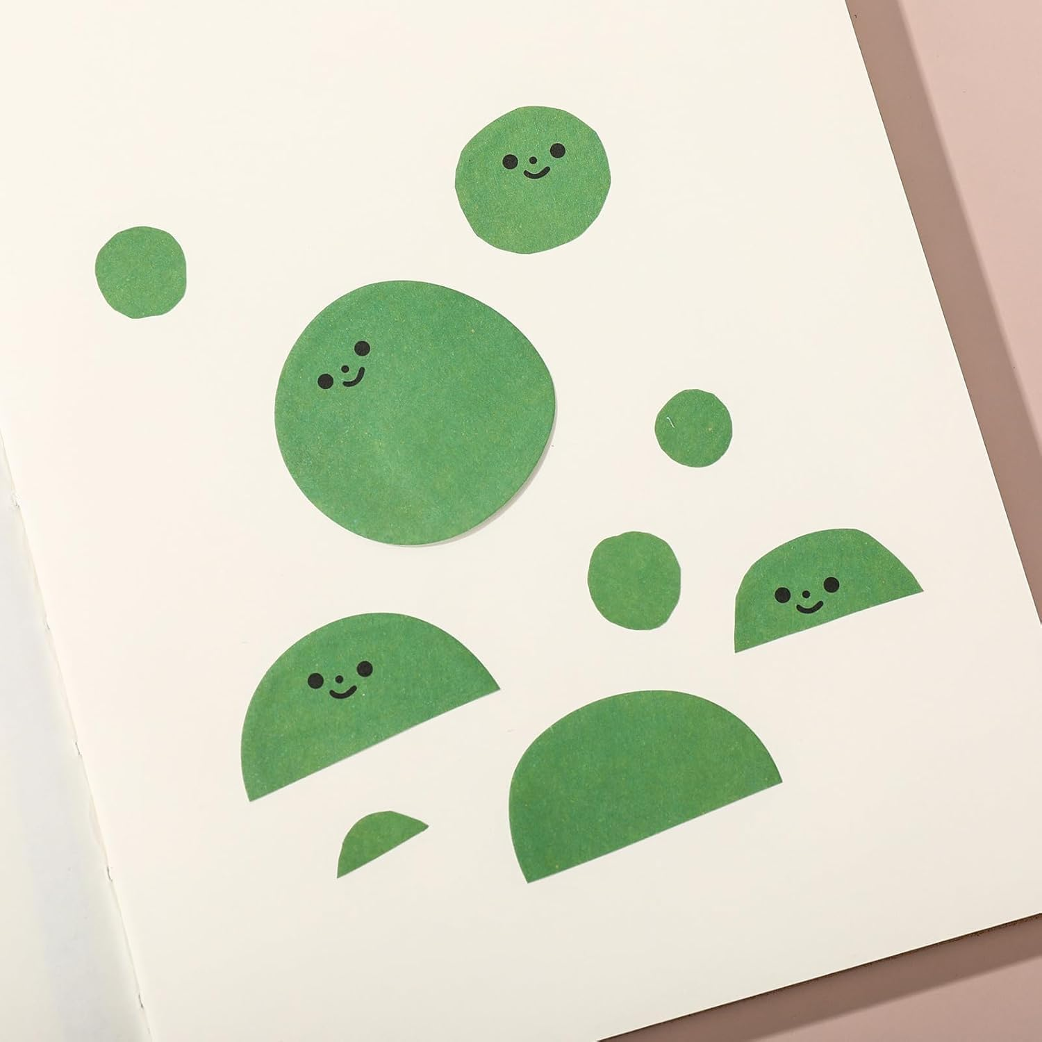 6 Packs180Pcs Cute Sticky Notes Cartoon Self Adhesive Memo Pads Memo Page Markers Self-Stick Markers Flags Writable Index Tabs Message Reminders image number 3