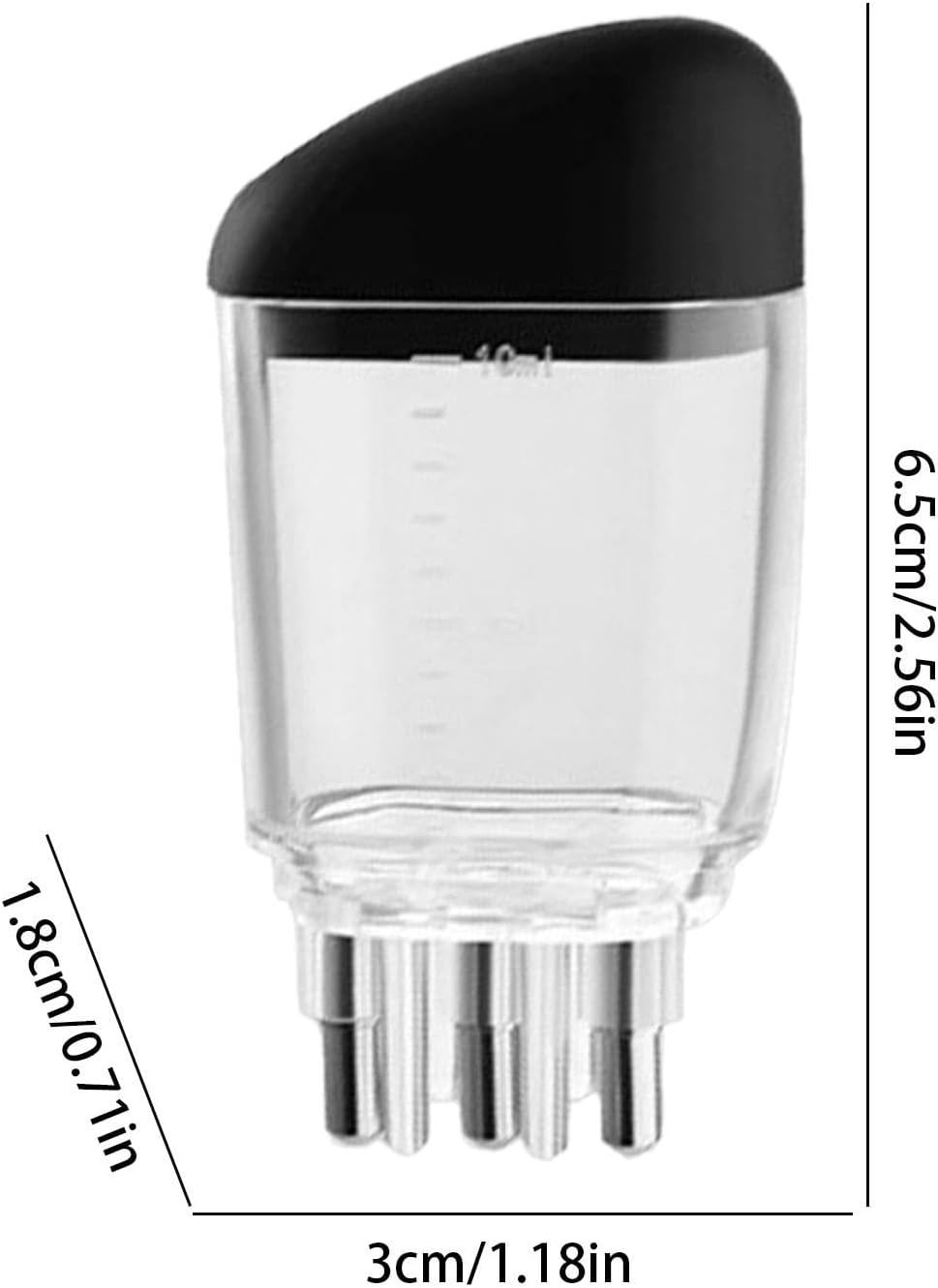 Oil Comb Applicator - Portable Scalp Massager Oil Comb,Hair Oil Dispenser, Hair Oiler Applicator, Liquid Comb Applicator for Sensitive Scalp image number 2