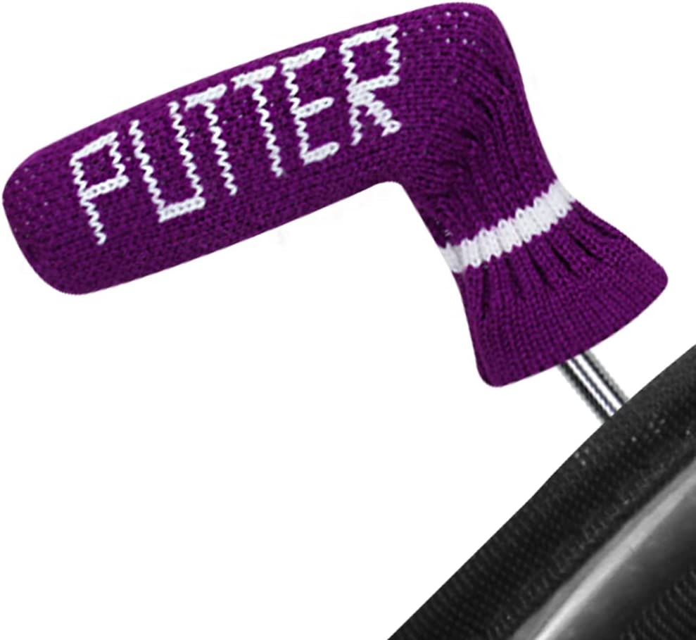 Scott Edward Blade Putter Cover Knitted, 1 Piece in Pack, Fits Golf Blade Putters Cute and Soft image number 4