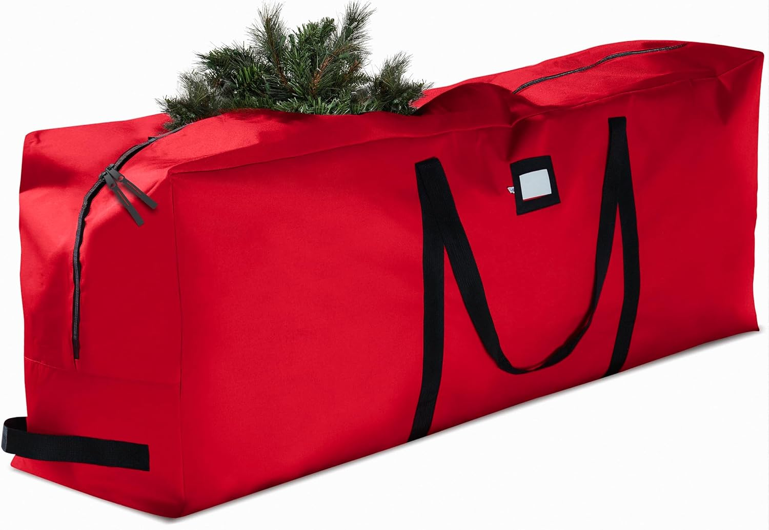 Premium Large Christmas Tree Storage Bag - Fits up to 9 Ft. Tall Artificial Disassembled Trees, Durable Handles & Sleek Dual Zipper - Holiday Xmas Bag Made of Tear Proof 600D Oxford - 5 Year Warranty image number 6