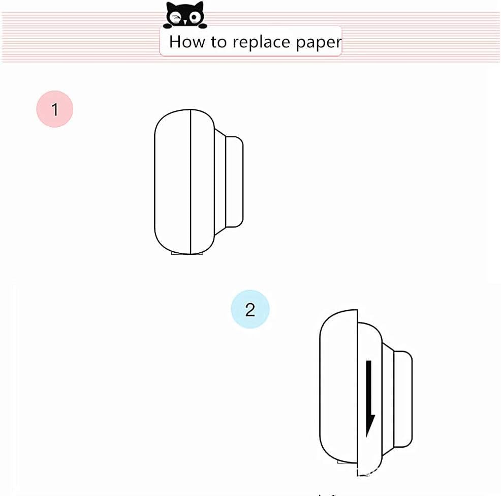 Sm-Paperang P1 Thermal Paper 57X30- Mini Printer Paper- Film Photo Printer Paper 5 Rolls Pastable image number 4