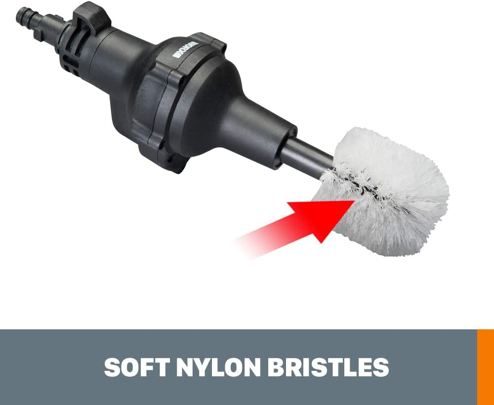 WORX Hydroshot Rotary Cleaning Brush, Quick Snap Connection - WA4042 image number 4