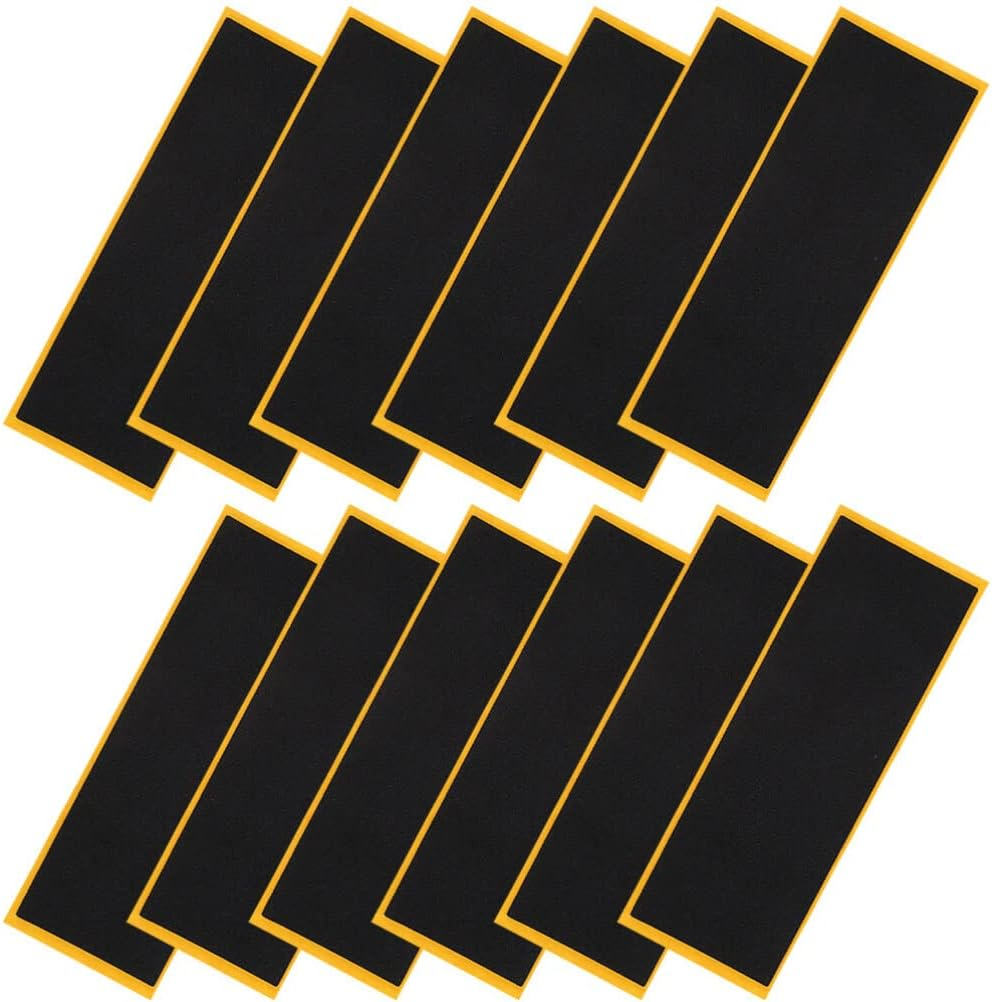 Ibasenice Fingerboards Grip Tape, Skateboard Grip Tape Stickers Adhesive Foam Tape Soft Easy Peel Foam Grip Tape,110Mm X 38Mm image number 2