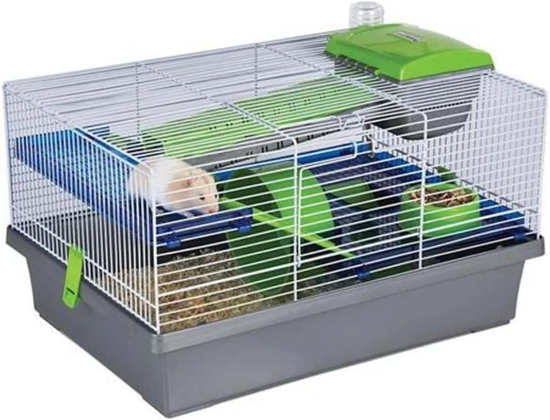 Rosewood Small Animal Pico Hamster Cage, Pink/Silver
