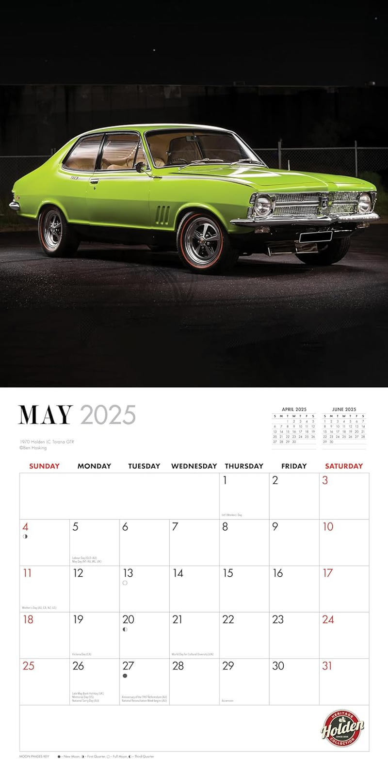Classic Holden Cars 2025 Square