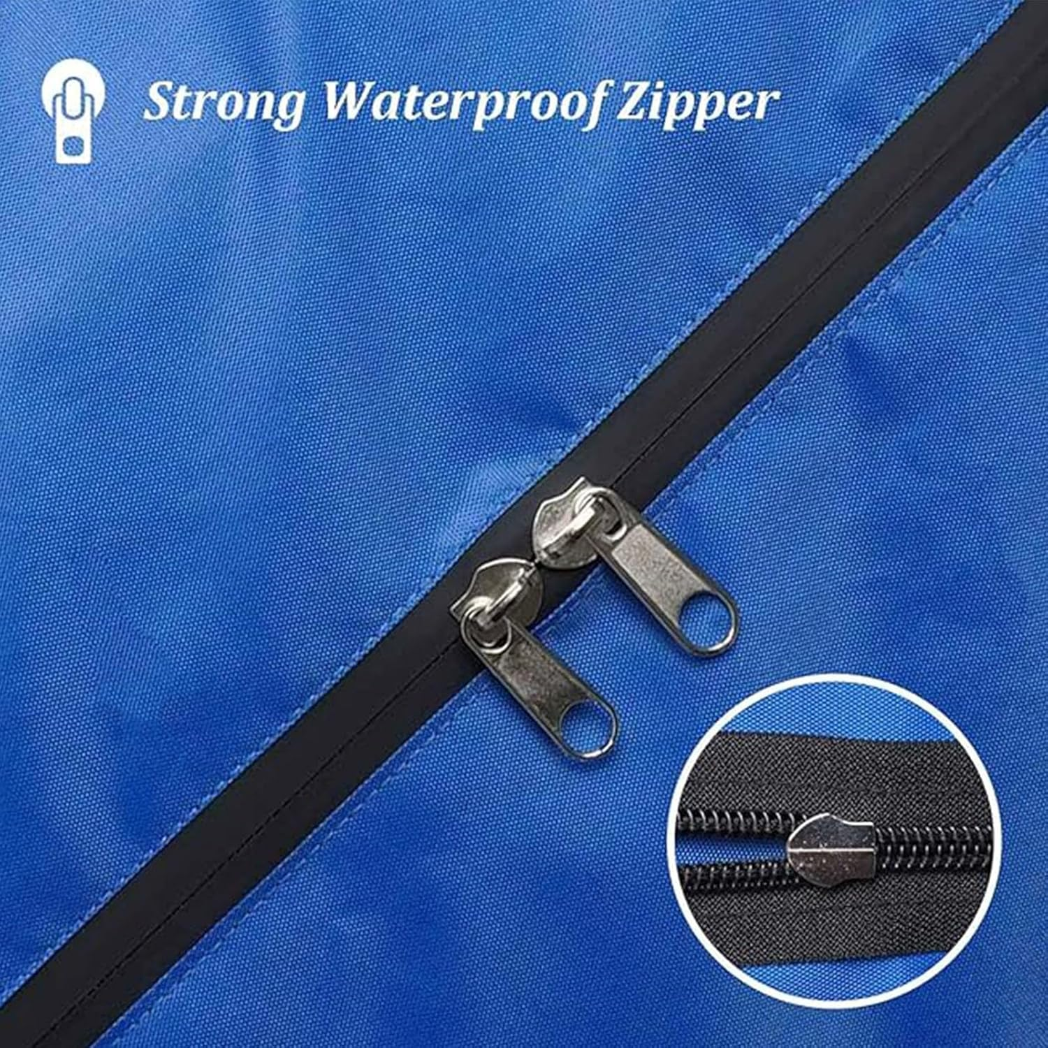 Mattress Bags for Moving, Sleep Surface Protector Waterproof Sleep Surface Cover King Size Storage Bags,Bedding Cover for Moving with Reinforced Handles and Zipper Closure (208X160X38Cm) image number 1