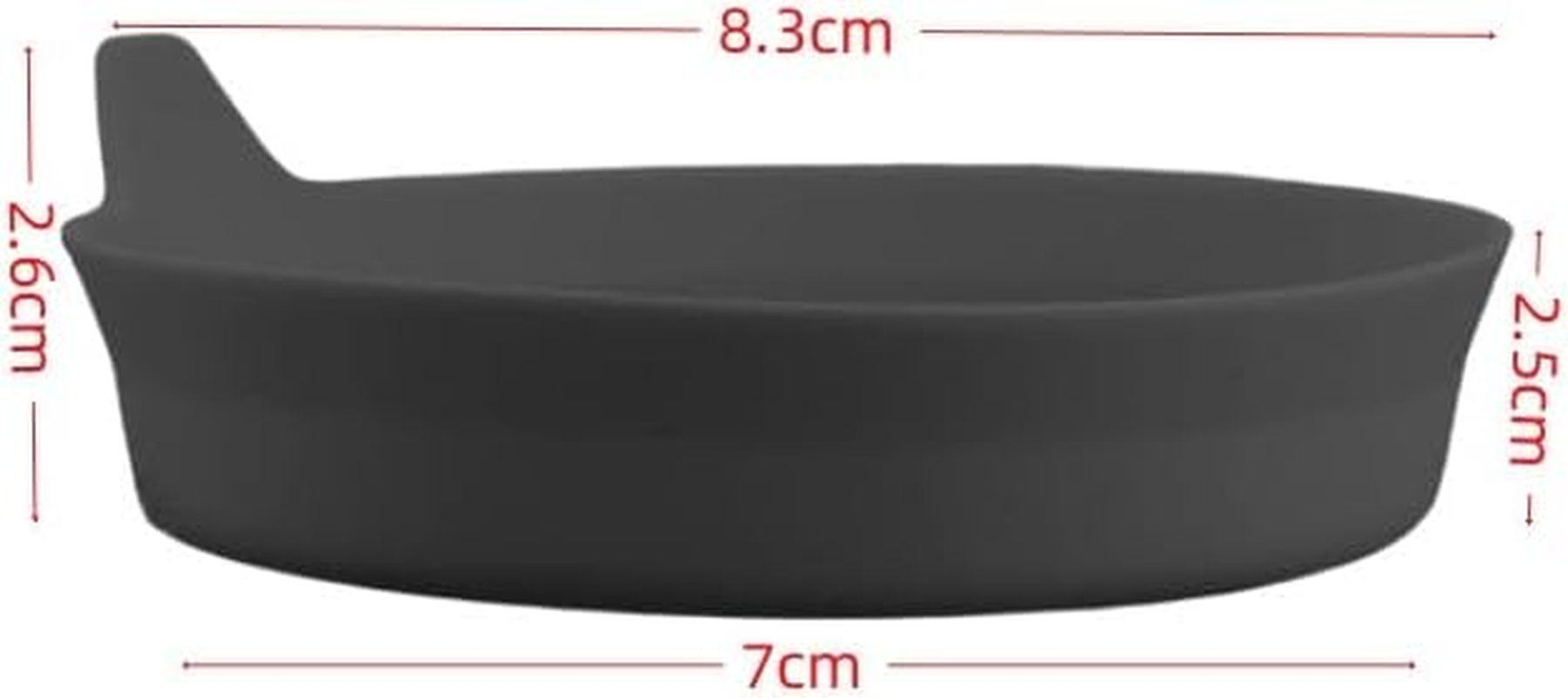 6 Pcs Car Coasters, 2.75In Silicone Car Coasters, Temperature Resistance Car Cup Mat, Washable Cup Holder Insert Coaster Spill image number 3