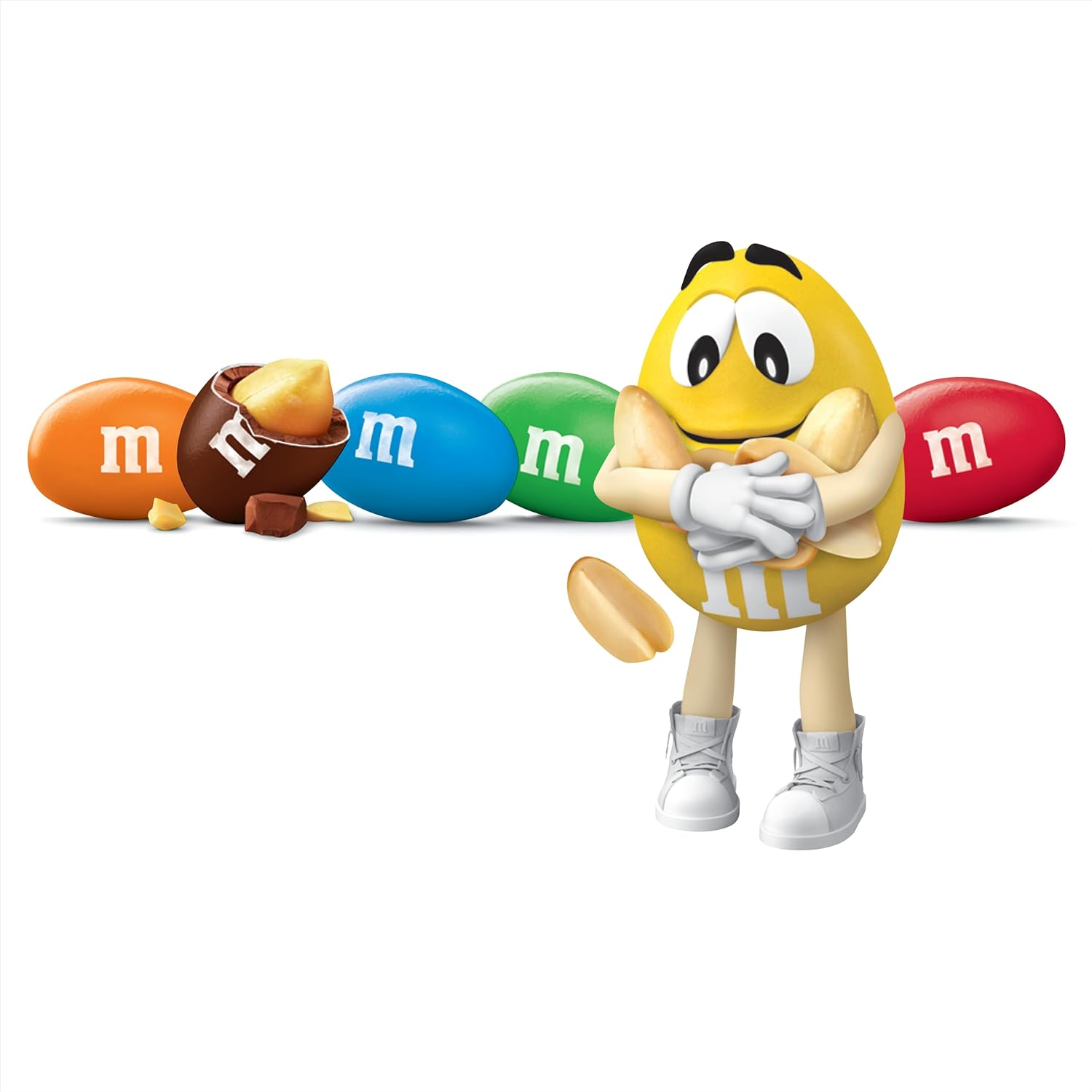 M&M'S Peanut Chocolate Party Bucket 575G image number 4
