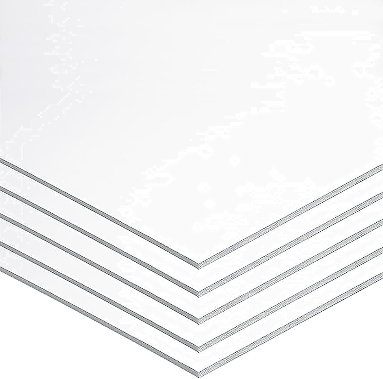 Pacon Foam Board, White, 22" X 28", 5 Sheets