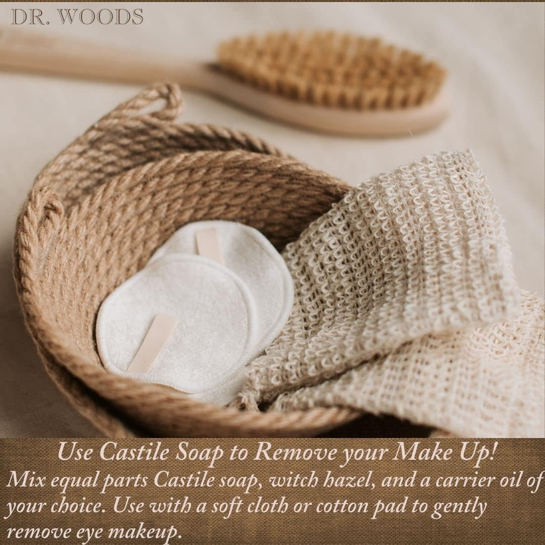 Dr. Woods Pure Almond Liquid Castile Soap 32 Ounce (Pack of 2) image number 1