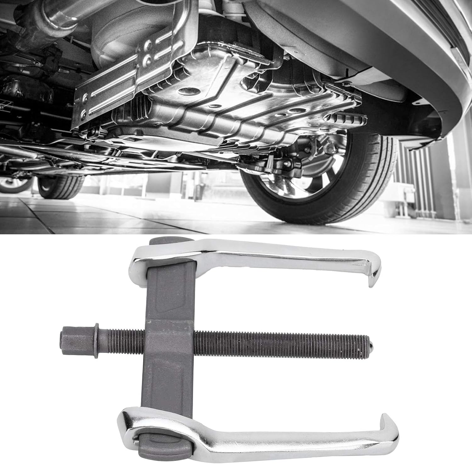 2 Jaws Puller, Chrome Vanadium Steel Puller, Pilot Bearing Puller, Adjustable Removal Level Industrial Supplies (20Cm/8In)