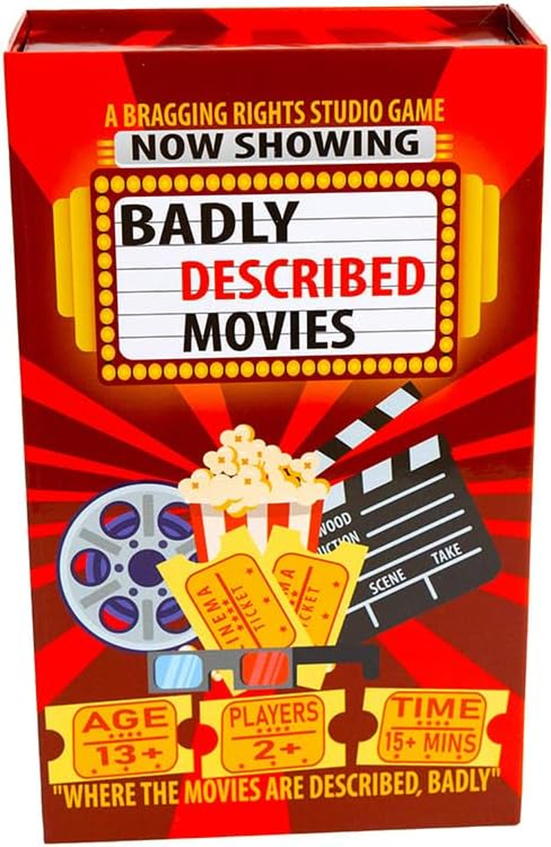 Alpha & Omega Badly Described Movies Board Game