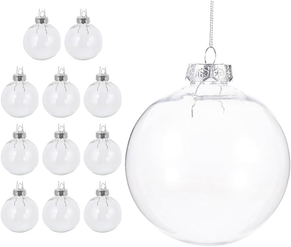 Cabilock 12Pcs Christmas Tree Ornaments Xmas Ornaments for Holiday Decoration for Trees Parties and Year Display