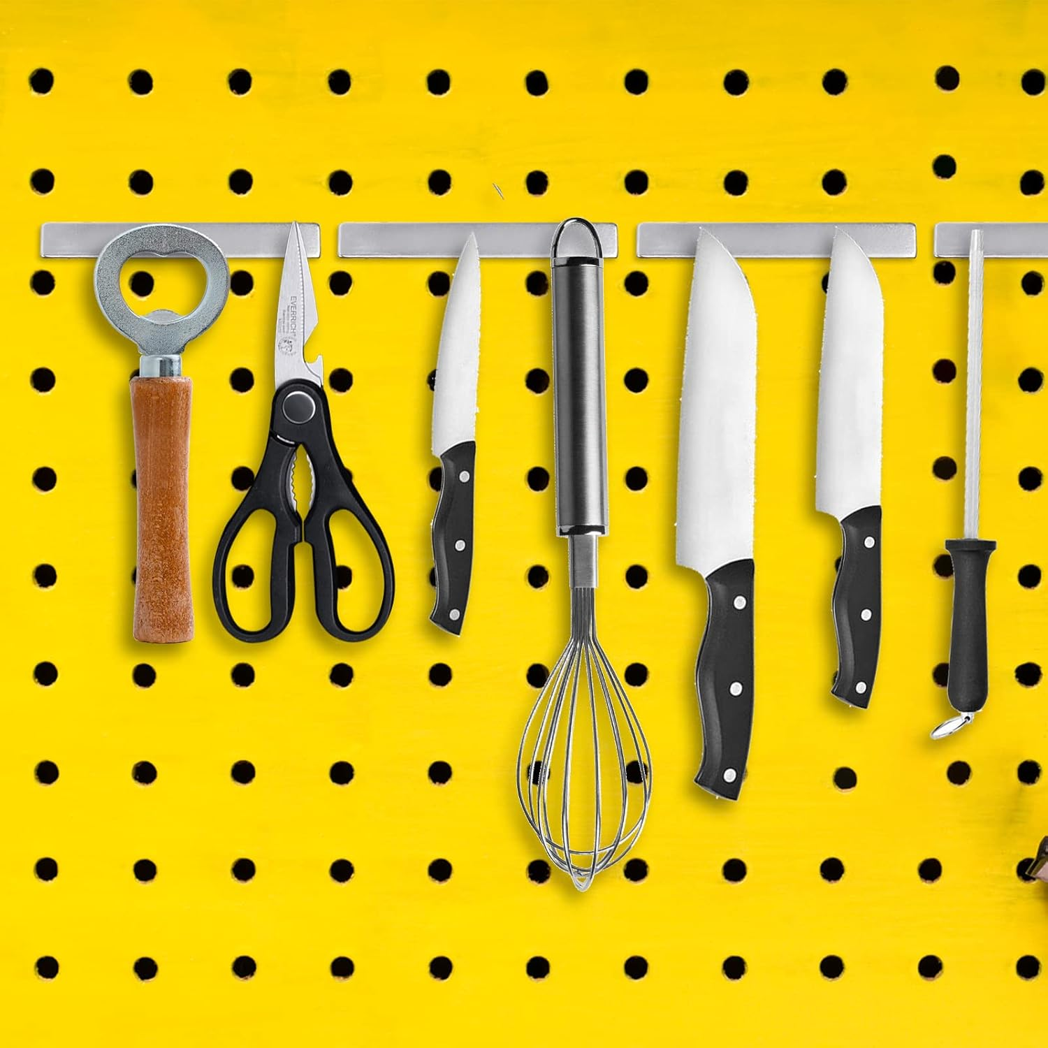 MIN CI 10 Pack Neodymium Bar Magnets,Powerful Rare Earth Magnets 60X10X3Mm with Double-Sided Adhesive, for Crafts Industrial Science, Strong Rectangular Magnet Heavy Duty