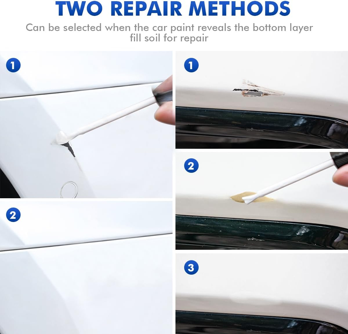 D4S Crystal Black Touch up Paint for Subaru, DIY Car Paint Scratch Repair Kit, Automotive Paint, Quick & Easy Fix Scratch Repair for Crosstrek/Outback/Forester/Ascent/Impreza image number 3