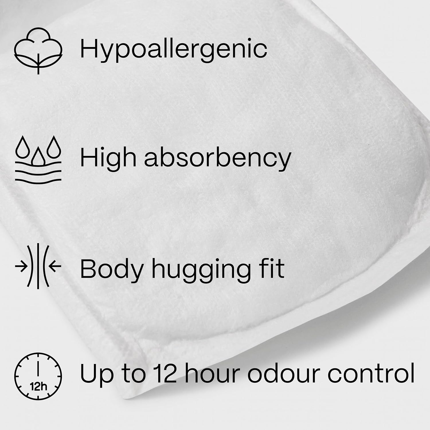 Invizi Pads Maxi plus Disposable Incontinence Pads &ndash; High-Absorbency Protection for Women with Heavy Bladder Leaks & Overnight Use, Thin Design for Day & Night Comfort - Slim - 30 Pack image number 2