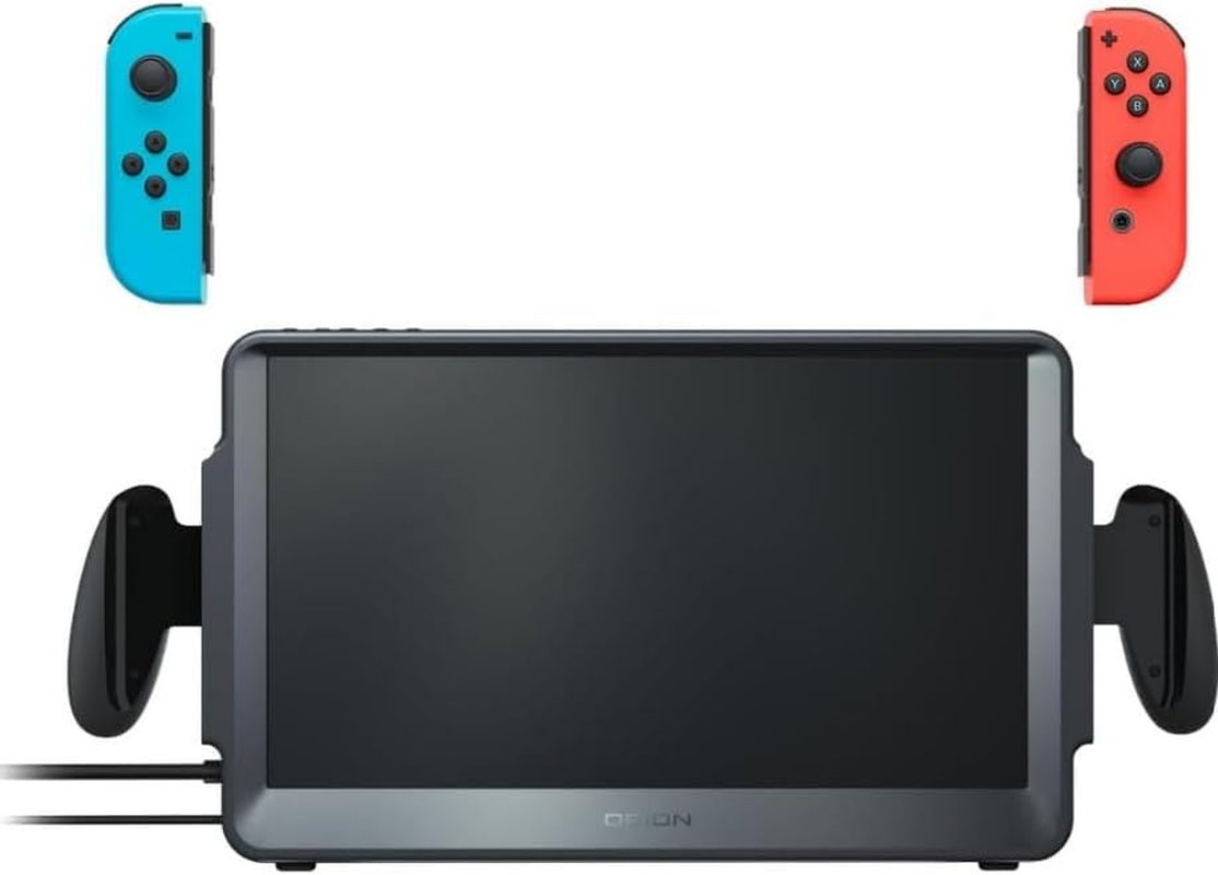 Orion Portable Monitor - 11.6" HD IPS Gaming Display & Dock for Switch, Compatible with HDMI Consoles, Xbox, PS5, Mobile Gaming Devices - Stereo Speakers, Ergo Handles image number 5