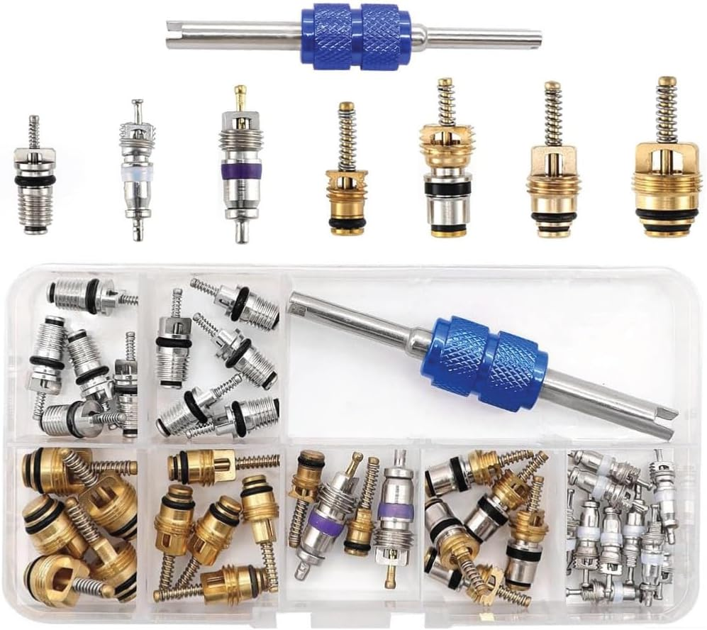 Coupler Adapter Valve - Refrigerant Air Conditioning - Adjustable Open Valve (3-Pack)